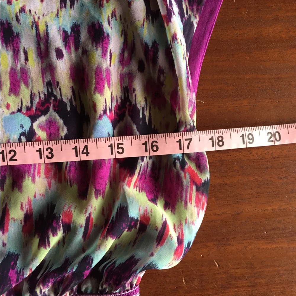 Fifth & Park Printed Cinch Waisted Dress - Picture 6 of 8